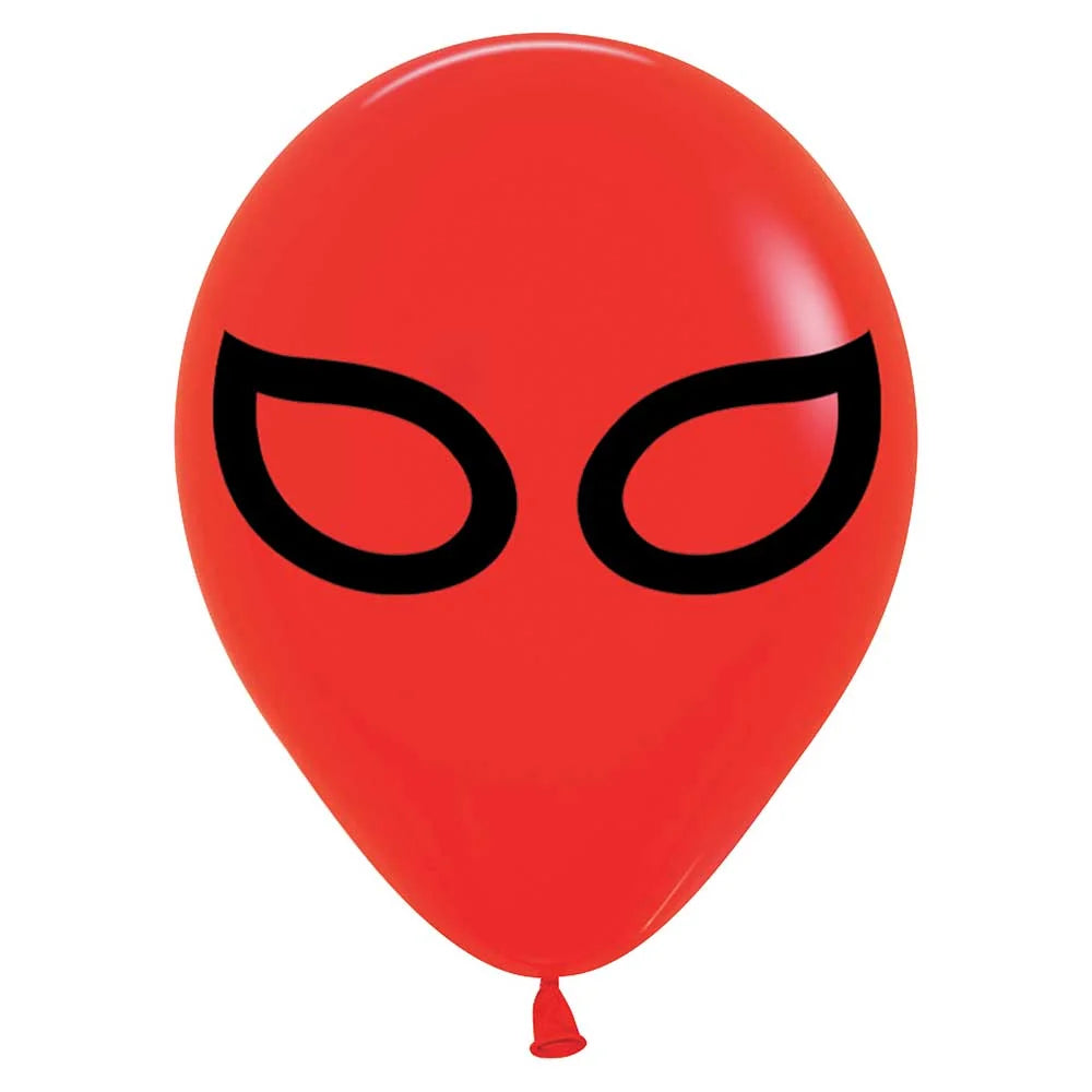 SEMPERTEX 5" Luchador Mask - Fashion Red 100ct